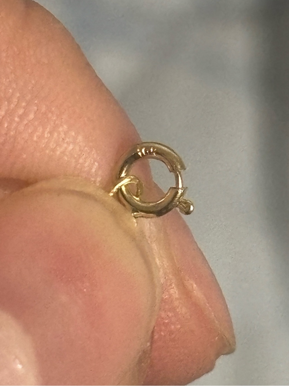 10k solid gold chain - Picture 2 of 3